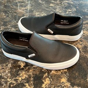 Vans Slip-on Leather Sneakers